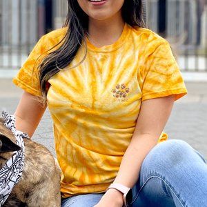 Sunflower Tie Dye Tee